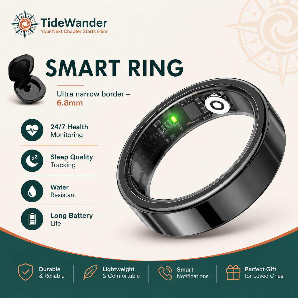 Smart Travel Ring – Adventure Without the Risk