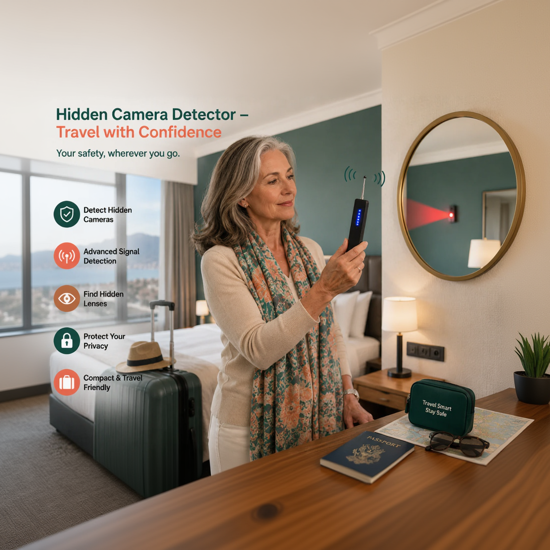 Hidden Camera Detector – Travel with Confidence